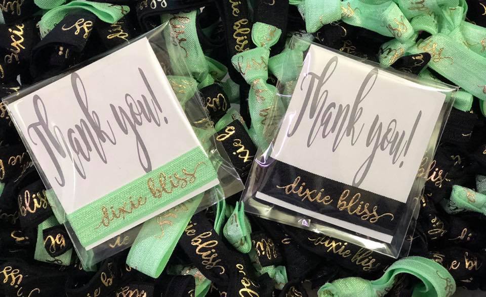 Custom hair ties