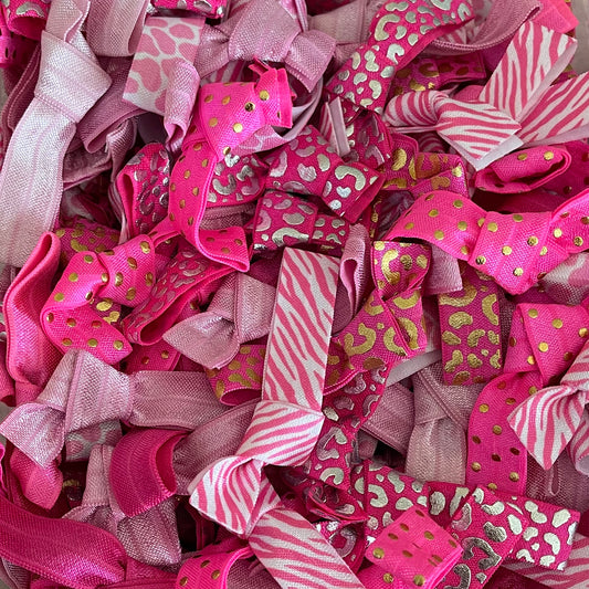 Pink Grab bag (prints & solids) - 50 count
