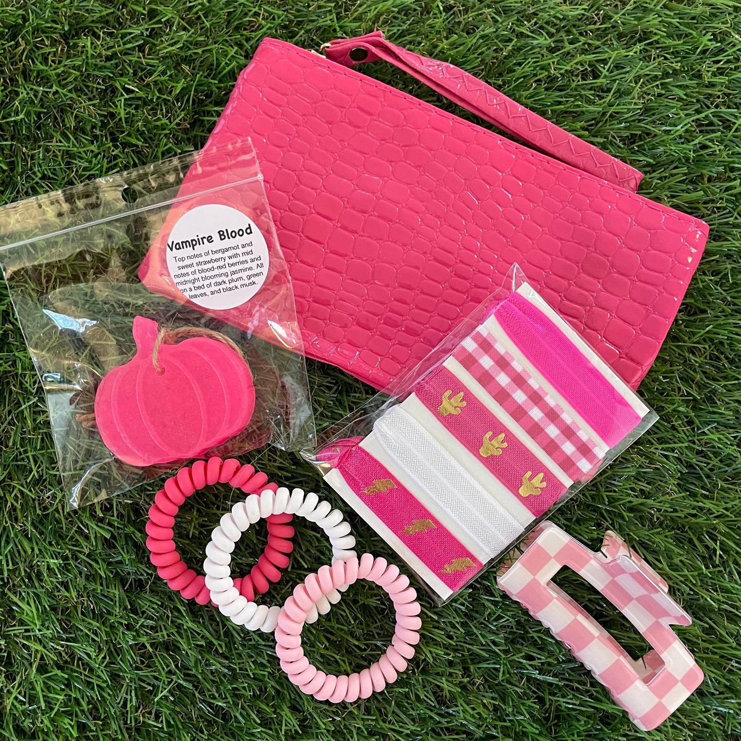 Pink Check Bundle Box