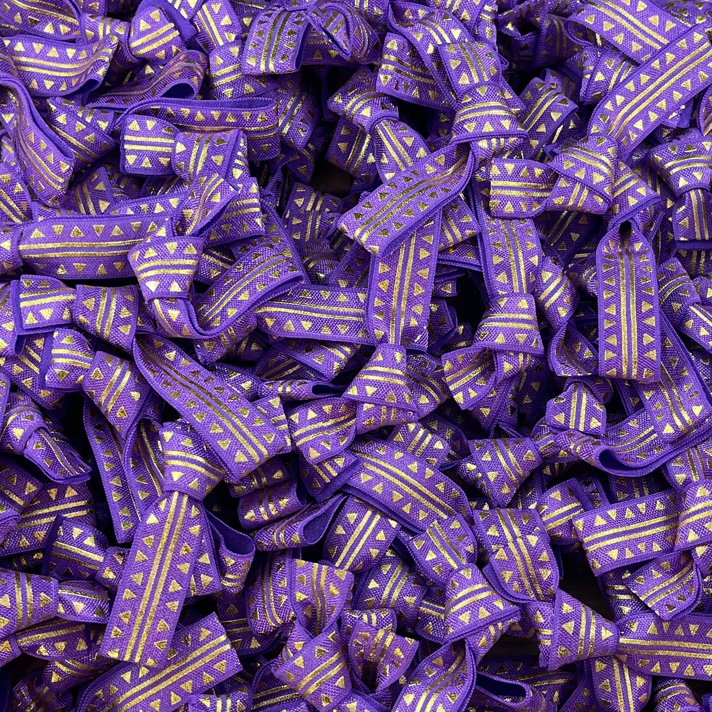 Purple Piñata Hair Tie